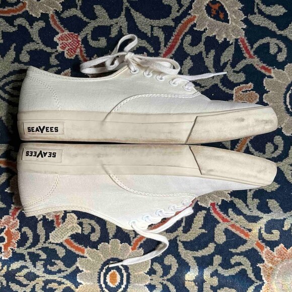 Sea Vees Whiite Canvas Sneakers for J.Crew size 7.5 - Picture 5 of 7